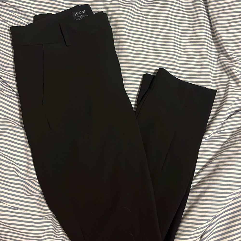 J. Crew Ruby Full-Length Pant Black